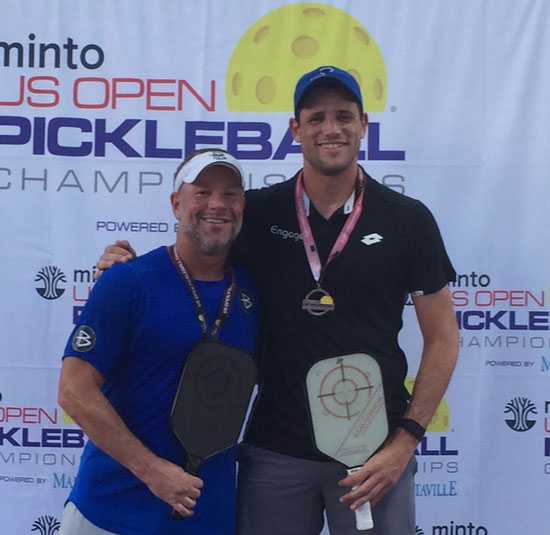 Lotto Elite Pickleball. Dekel Bar. Players